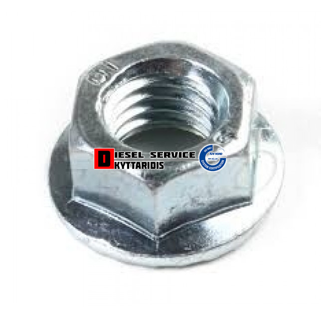 Παξιμάδι ασφαλείας με πατούρα Μ10*1.5 Παξιμάδι ασφαλείας με πατούρα Μ10*1.5