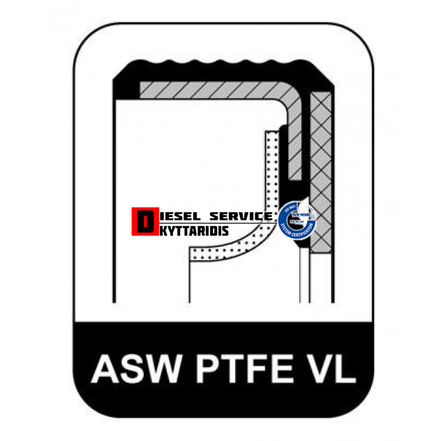 Τσιμούχα 180*154*12 L στροφ. Τσιμούχα 180*154*12 L στροφ.