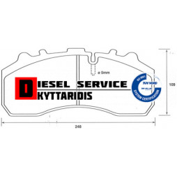 Τακάκια φρένου σετ