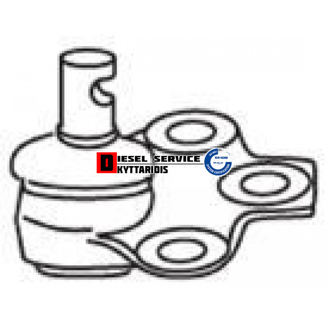 Μπαλάκι ψαλιδιού κάτω