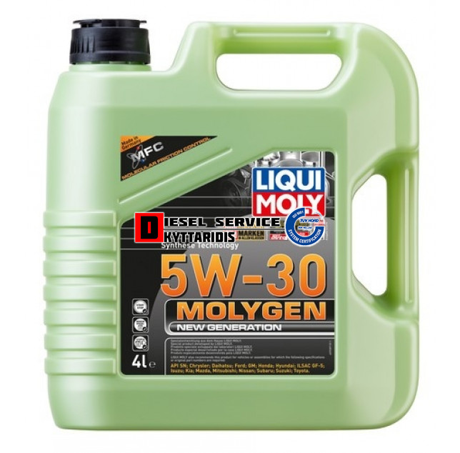 Λάδι Molygen New Generation 5W30 4Ltr
