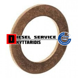 Ροδέλα χάλκινη 30x36x2mm Din7603Cu