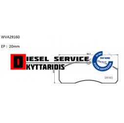 Τακάκια φρένου σετ