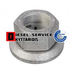 Παξιμάδια τροχού Φ22*1.5 SW=32 γαλβανιζέ