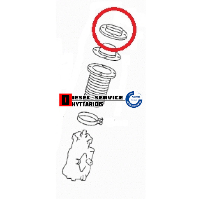 Βάση φυσούνας τιμονιού