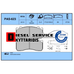 Τακάκια φρένου σετ