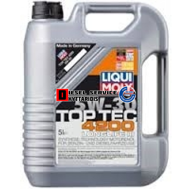 Λάδι TOP TEC 4200 5W30 5Ltr Λάδι TOP TEC 4200 5W30 5Ltr