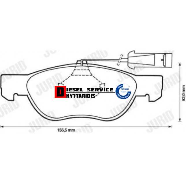 Τακάκια φρένου σετ