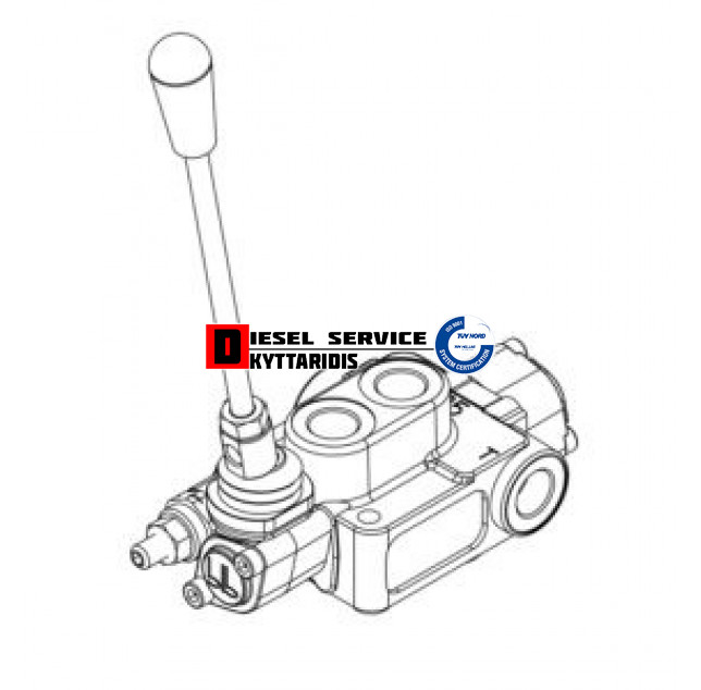 Χειριστίριο μονό 35Ltr