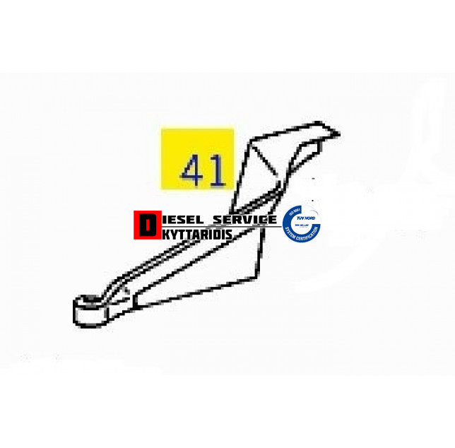 Βάση μπράτσου καθρέπτη L