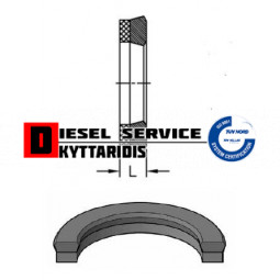 Τσιμούχα υδραυλικού τάκου τιμονιού